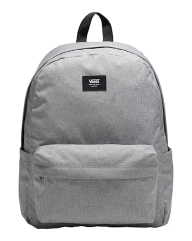 Vans Old Skool Backpack | Unisex Everyday Laptop Bag, Two Compartment Design, 15" Computer Sleeve,Heather Suiting,One Size