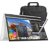 HP EliteBook X360 830 2-in-1 Laptop for Creator, Photographer, Designer (13.3" FHD Touchscreen, Intel Core i7-1165G7, 16GB RAM, 512GB SSD, IST Pen) Backlit KB, 3-Yr WRT, Bag, Win 11 Pro w/AI Copilot