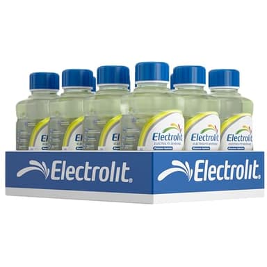 Electrolit, Electrolyte Beverage, Lemon-Lime, 21 Fl Oz bottle (Pack of 12)
