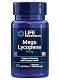 Life Extension Mega Lycopene, Prostate Health, arterial Health, antioxidant Defense, Gluten-Free, Non-GMO, 90 softgels
