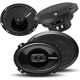 Pair of Rockford Fosgate Punch P1694 6" X 9" 300W 4-Way + P1650 6.5" 220W 2-Way Full Range Coaxial Speakers - 4 Speakers