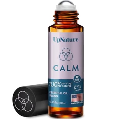 UpNature Calm Essential Oil Roll On - Self Care Relaxation Gifts for Women - 100% Natural Aromatherapy Blend