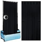 Privacy Curtain for Dance Bag with Garment Rack, Portable Changing Room Competition Dance Bag Accessories, Dancer Backstage Privacy Changing Curtain Screen for Rolling Dance Suitcase Camping Shades