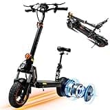 Electric Scooter for Adults 32MPH, 800W Motor E-Scooter Up to 35 Miles Range, Folding Commute Electric Adult with 10'' Vacuum Tires, Dual Braking System and Remote Controller