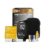 FORA Test N'GO Advance Voice MultiFunctional Monitoring System Blood Total Cholesterol Testing Kit - 10 Total Cholesterol Test Strips, 10 Lancets (TN'G Checker)