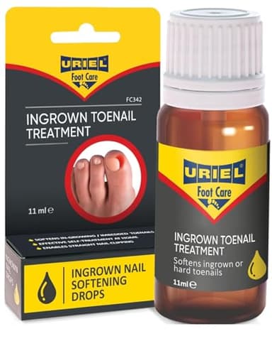 URIEL UPGRADED Ingrown Toenail Treatment, Ingrown Toenail Removal Kit, Ingrown Toenail Corrector, Ingrown Nail Kit Ingrown Toenail Tool 11 ml
