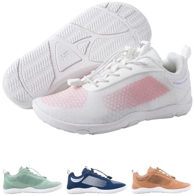 Hike Footwear HF Flow Barefoot Shoes for Women & Men - Minimalist Shoes with Arch-Support, Breathable Splash-Proof & Versatile Boot, Ergonomic Pain-Relief Posture Improvement Hiking Boots