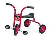 Children’s Factory ClassicRider 8” Pedal Pusher Tricycle for Kids, 3 Wheel Toddler Trike, Baby Ride On Toys, Red/Black
