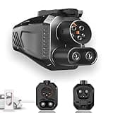 Queleay NACS to CCS1 Charging Adapter, Max 500A 1000V, Compatible with Tesla Superchargers, Electric Vehicle Adapter Fit for Ford, Rivian, GM, Volvo EVs