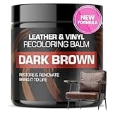FORTIVO Leather Recoloring Balm, Color Restorer, Scratch Remover, Couch Paint and Repair, Leather Balm for Couches
