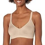Warner's womens Blissful Benefits Underarm-smoothing With Seamless Stretch Wireless Lightly Lined Comfort Rm3911 T Shirt Bra, Butterscotch, Large US