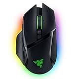 Razer Basilisk V3 Pro Wireless Gaming Mouse: HyperScroll Tilt Wheel - 30K DPI Optical Sensor - Gen-3 Optical Switches - 13-Zone Chroma RGB - 13 Programmable Controls - 3 Connection Modes - Black