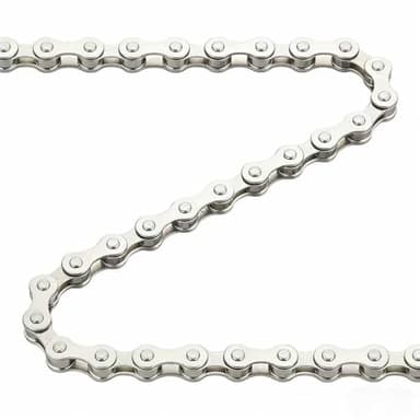 Ebike Chain, 6/7/8 Speed, Quick Link, 136 Links, Dark Silver