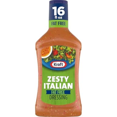 Kraft Zesty Italian Fat Free Salad Dressing (16 fl oz Bottle)
