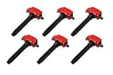 MSD 82736 Ignition Coils Blaster Series, Red, 6-Pack