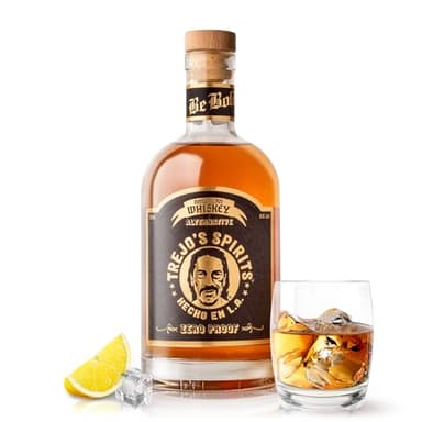 Trejo's Spirits American Whiskey Alternative | 100% Zero-Proof | Non-Alcoholic Beverage with Distinctive Flavors | Natural Ingredients | Low Calories & Sugar | Perfect For Cocktails | Promotes healthier lifestyle | Pack of 1