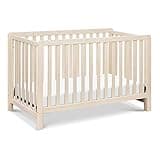 Carter's by DaVinci Colby 4-in-1 Convertible Crib - GREENGUARD Gold Certified Convertible Baby Crib to Toddler Bed, Daybed, Full-Size Bed - Wooden Baby Bed w/Four Adjustable Heights - Washed Natural