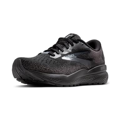 Brooks Men's Ghost 16 GTX Waterproof Neutral Running Shoe - Black/Black/Ebony - 9.5 Medium