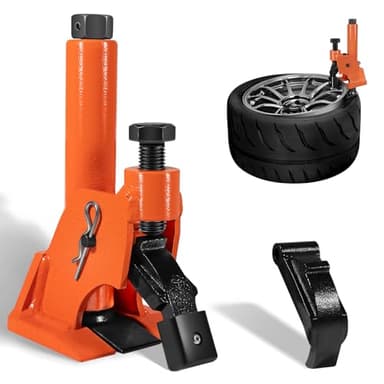 Manual Tire Bead Breaker with Rubber Pad, 38"-42" Tires Changer Tool, Heavy-Duty Tire Repair Tool for ATV, Golf Cart, Trucks, Bus, Motorcycles, Tractors and More Cars