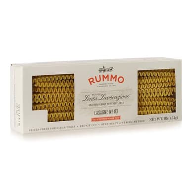 Rummo, Pasta Lasagne Wavy, 16 Ounce