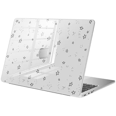 BlHMCASE Compatible with MacBook Air 13 inch Case M1 A2337 A2179 A1932 2022 2021 2020 2019 Release, Cute Y2K Star Protective Hard Shell Clear Cover for MacBook Air 13.3 inch