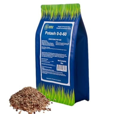 Supply Solutions Muriate of Potash 0-0-60 Fertilizer - High Potassium Fertilizer for Lush Crops & Blooms, Ideal for Acidic Plants (5lbs)