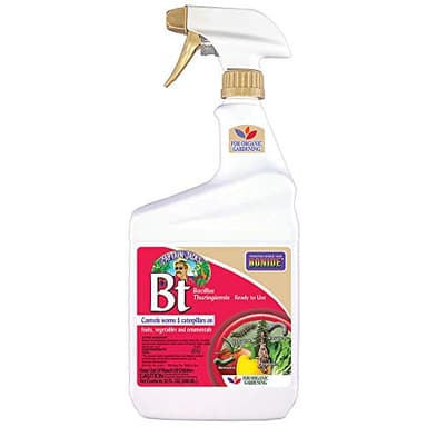 Bonide 8066 Captain Jack's Bacillus Thuringiensis BT Organic Worm & Caterpillar Control, 32 oz. Ready-to-Us - Quantity 1