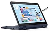 Lenovo ThinkPad Yoga 500w 2-in-1 Laptop (11.6" Touchscreen, Intel Pentium N6000, 8GB RAM, 512GB SSD) Ruggedized & Water Resistant for Student & School, Webcam, Wi-Fi, IST Pen, Win 11 Home, Blue