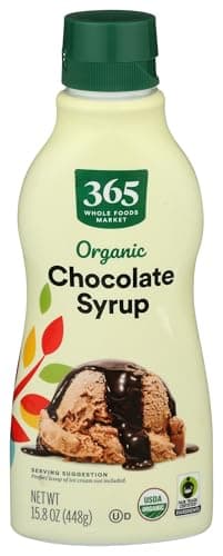 365 by Whole Foods Market, Organic Chocolate Syrup, 15.8 Ounce