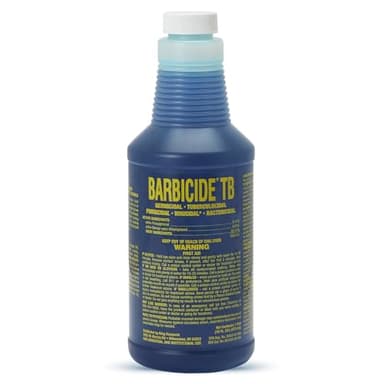 BARBICIDE Tuberculocidal Disinfectant Concentrate – 16 oz Pint | Hospital-Grade, TB, Virucidal & Bactericidal Cleaner | Professional Strength for Salons, Spas, Barbershops & Home | Anti-Rust Formula