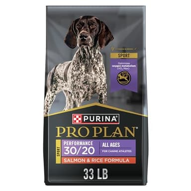 Purina Pro Plan High Protein Dog Food, Sport 30/20 Salmon and Rice Dog Food Dry Formula - 33 lb. Bag
