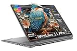 Lenovo Yoga 7 7i 2-in-1 Laptop (16" FHD+ Touchscreen, AMD Ryzen 7 8840HS (Beat i7-1355U), 16GB DDR5 RAM, 1TB SSD) AI PC, Backlit, Fingerprint, FHD IR Webcam, Win 11 Pro w/ Copilot, Arctic Grey