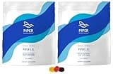 Piper LDL Clinical Strength Healthy Cholesterol Gummies (2280 mg Plant Sterol Esters Per Day): Two Packs Each with 60 Gummies, Vegan, 30 Day Supply