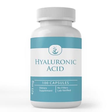 Pure Original Ingredients Hyaluronic Acid, (100 Capsules) Always Pure, No Additives Or Fillers, Lab Verified