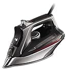 Rowenta DW8270 Pro Master 1750 Watt X-CEL Steam Iron with 400 Hole HD Profile Soleplate