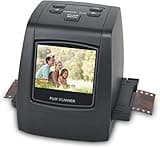 DIGITNOW 22MP All-in-1 Film & Slide Scanner, Converts 35mm 135 110 126 and Super 8 Films/Slides/Negatives to Digital JPG Photos, Built-in 128MB Memory, 2.4 LCD Screen