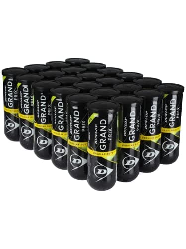 Dunlop Sports Grand Prix Regular Duty Tennis Balls - Case of 24 cans (72 Balls)