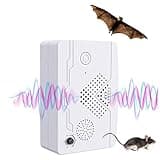 Ultrasonic Bat Repellent, Ultrasonic Pest Mouse Reject Repelling System, Pest Bat Repeller Ultrasonic for House Indoor and Outdoor Bat Removal Control Repellent, Keep Bat and Pest Flee Away