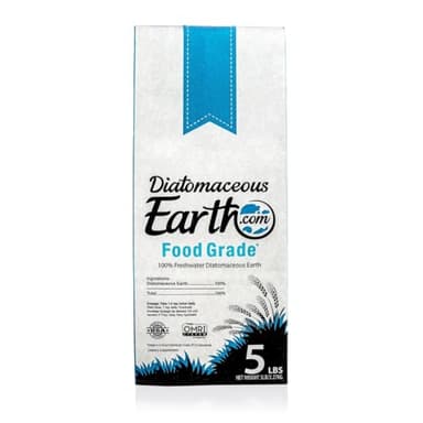 DiatomaceousEarth Food Grade Diatomaceous Earth – 5lb | 100% Organic, All-Natural Powder | Safe for Humans & Pets | OMRI Listed for Organic Use