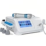 Shockwave Therapy Machine for Pain Relief – Non-Invasive Shock Wave Therapy Massager for Back Waist Leg and Golfer’s Elbow Discomfort – Deep Muscle Relaxation with Multiple Heads