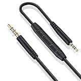 Replacement Audio Cable for Bose Headphones Cord Wire 3.5mm to 2.5mm Compatible with Bose 700 Quietcomfort 25 QC25 35 QC35 QC35II 45 QC45 JBL Tune 710BT 660NC 760NC with in-line Mic & Volume Control
