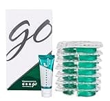 Opalescence GO 15 Whitening Bundle - (7 Trearments) Hydrogen Peroxide Prefilled Whitening Trays and Travel Sensitive Whitening Toothpaste 1 Onz - Mint Flavor- 6288-1T