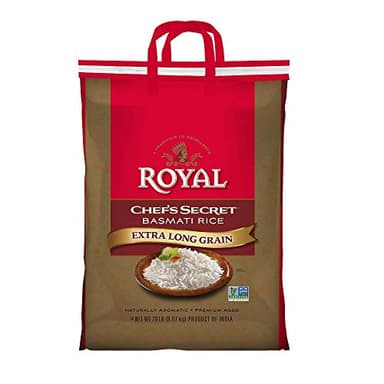 Royal Chef's Secret Extra Long Basmati Rice, 20 Pound Bag