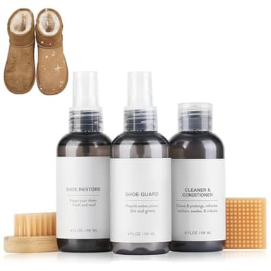 Shoe Cleaner Kit,Suede & Nubuck Shoe Cleaner Kit,Shoe Waterproof Shoe Cleaner Shoe Protecter for Suede & Nubuck Shoes,Compatible with birkenstock,Shoe Care Kit for suede sandal,uggs shoe cleaner