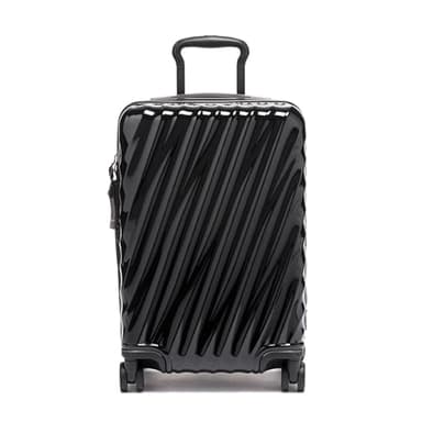 TUMI - 19 Degree International Expandable 4 Wheeled Carry-On - Hard Shell Suitcase - 21.8" X 14.0" X 9.0" - Black