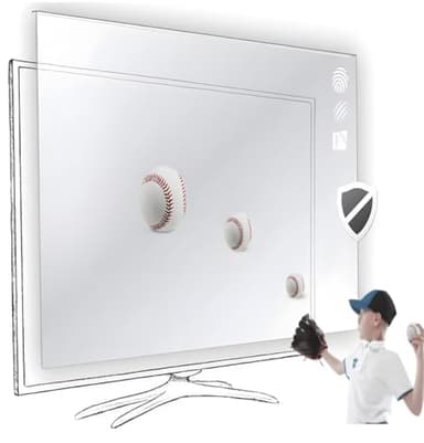 Vizomax 42-43 inch TV Screen Protector for LCD, LED, OLED & QLED 4K HDTV