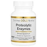 California Gold Nutrition Proteolytic Enzymes, 90 Delayed Release Veggie Capsules