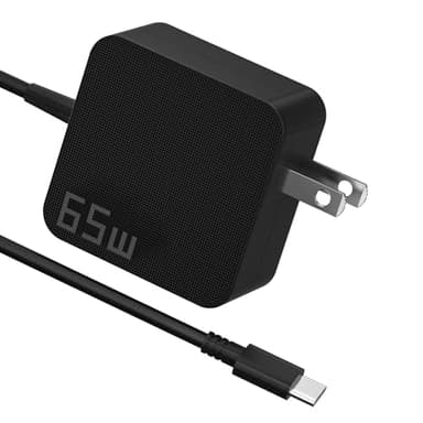 Lionfeel 65W USB C Laptop Charger, Universal Fast Charging Power Adapter - Compact Type C Charger Block for MacBook, Dell, HP, Travel, Home & Office Use