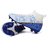 Soccer Cleats Kids Boys Girls Football Cleats Zapatos de Futbol Outdoor Soccer Shoes Tacos de Futbol Para Niños Youth Baseball Cleats Professional Training Football Shoes Turf High Top Football Boots