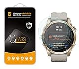 (3 Pack) Supershieldz Designed for Garmin Fenix 7S/ Fenix 7S Solar/ Fenix 7S Sapphire Solar (42mm) / Fenix 7S Pro / Fenix 7S Pro Solar / Fenix 7S Pro Sapphire Solar / Epix Pro (42mm) Tempered Glass Screen Protector, Anti Scratch, Bubble Free
